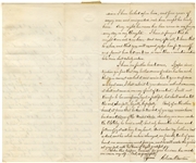 Emotional Clara Barton Autograph Letter Signed, Regarding Missing Soldiers -- ''...This Officer with his undeserved rank, his manners, his tricks, his falsehoods, his forgeries and his crimes...''